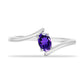 Anillo de Plata con Amatista de Marruecos
