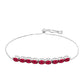 Pulsera de Plata con Rubí de Madagascar