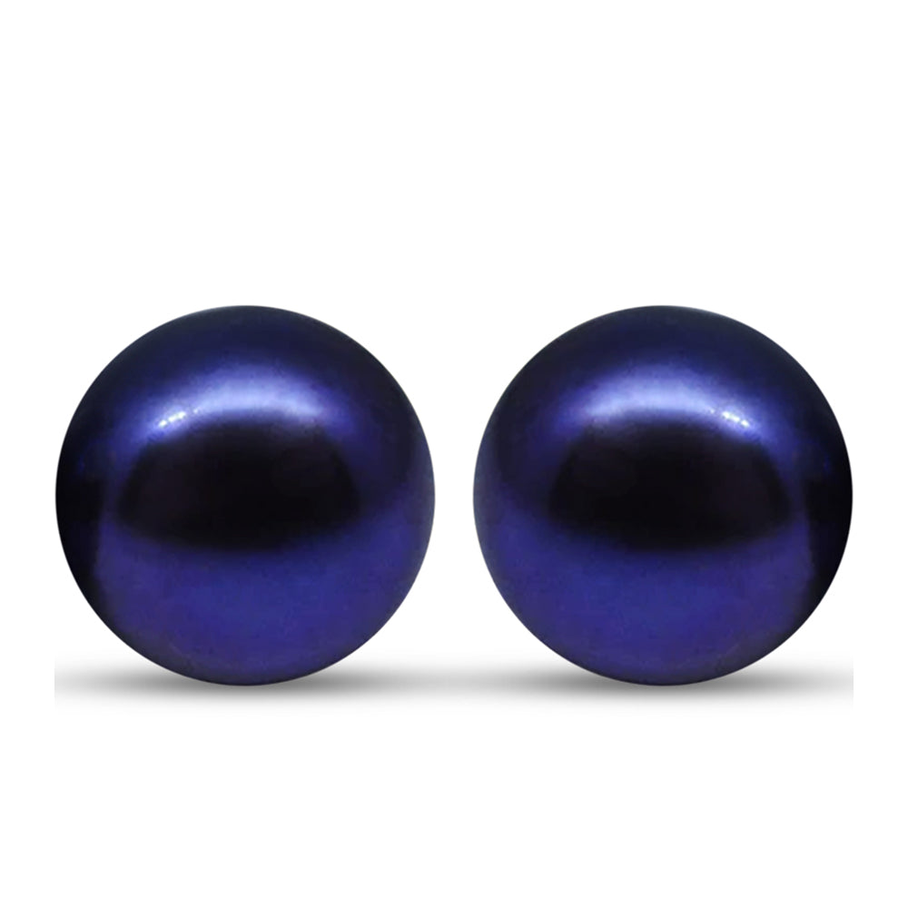 Conjunto Pepita con Perla Negra de Agua dulce ( Collar +Pendientes +Pulsera ) 4 