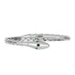 Brazalete de Plata con Esmeralda de Zambia