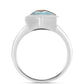 Anillo de Plata con Labradorita