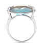 Anillo de Plata con Labradorita