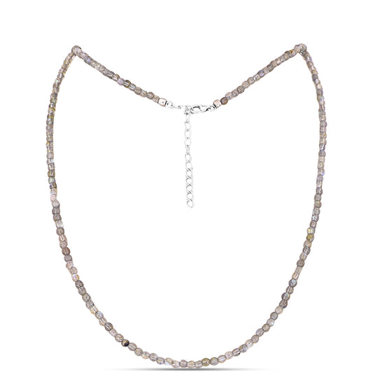 Collar de Plata con Labradorita