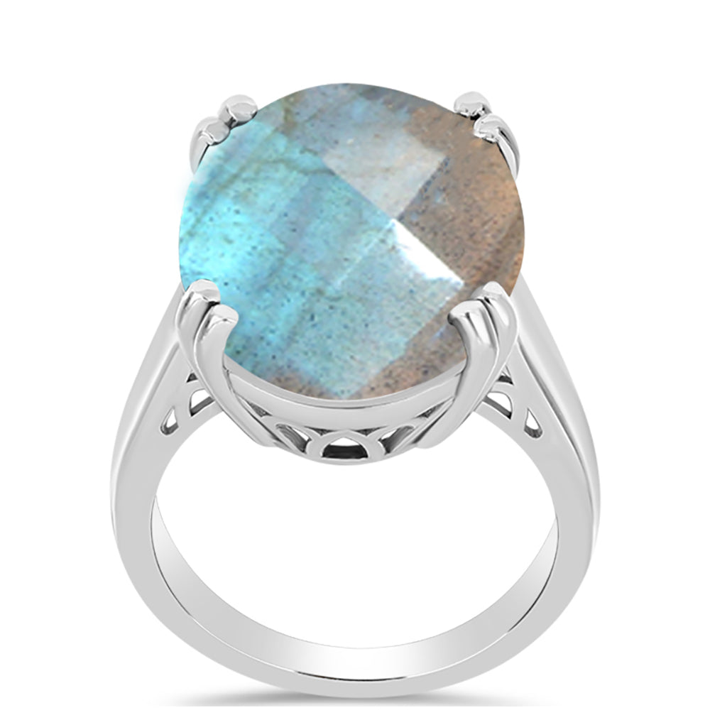 Anillo de Plata con Labradorita 3 