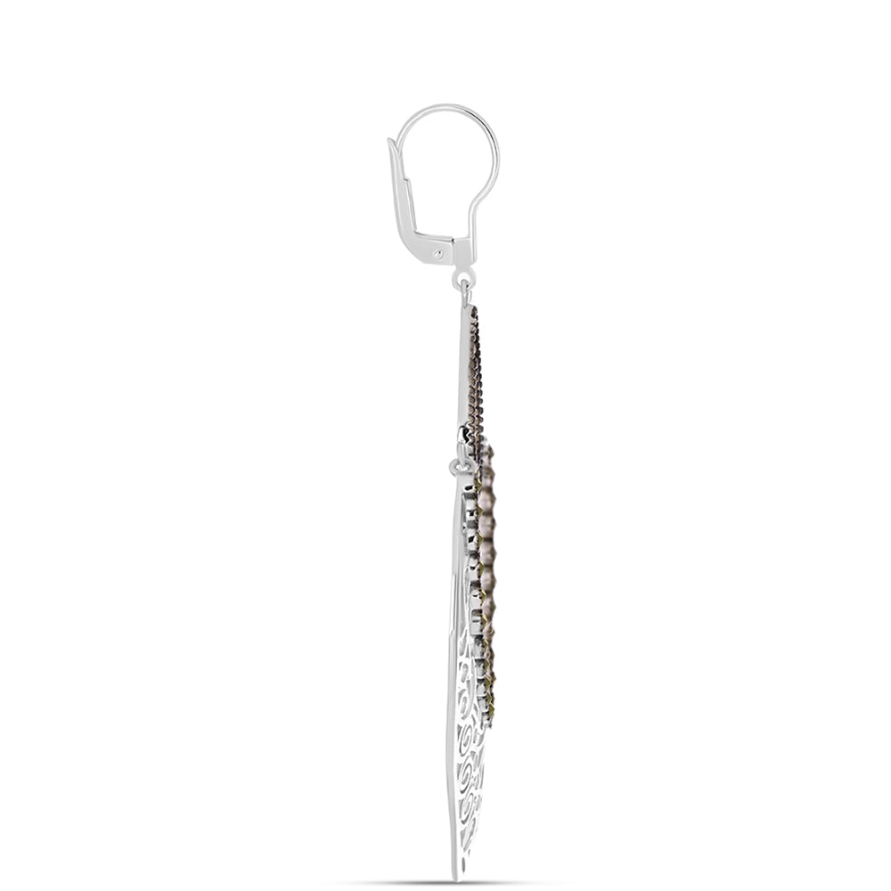 Pendientes de Plata con Marcasita de Austria 2 