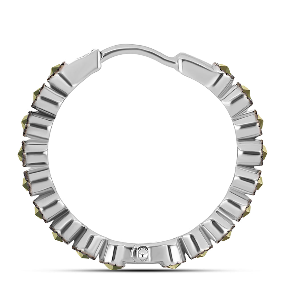 Pendientes de Plata con Marcasita de Austria 2 