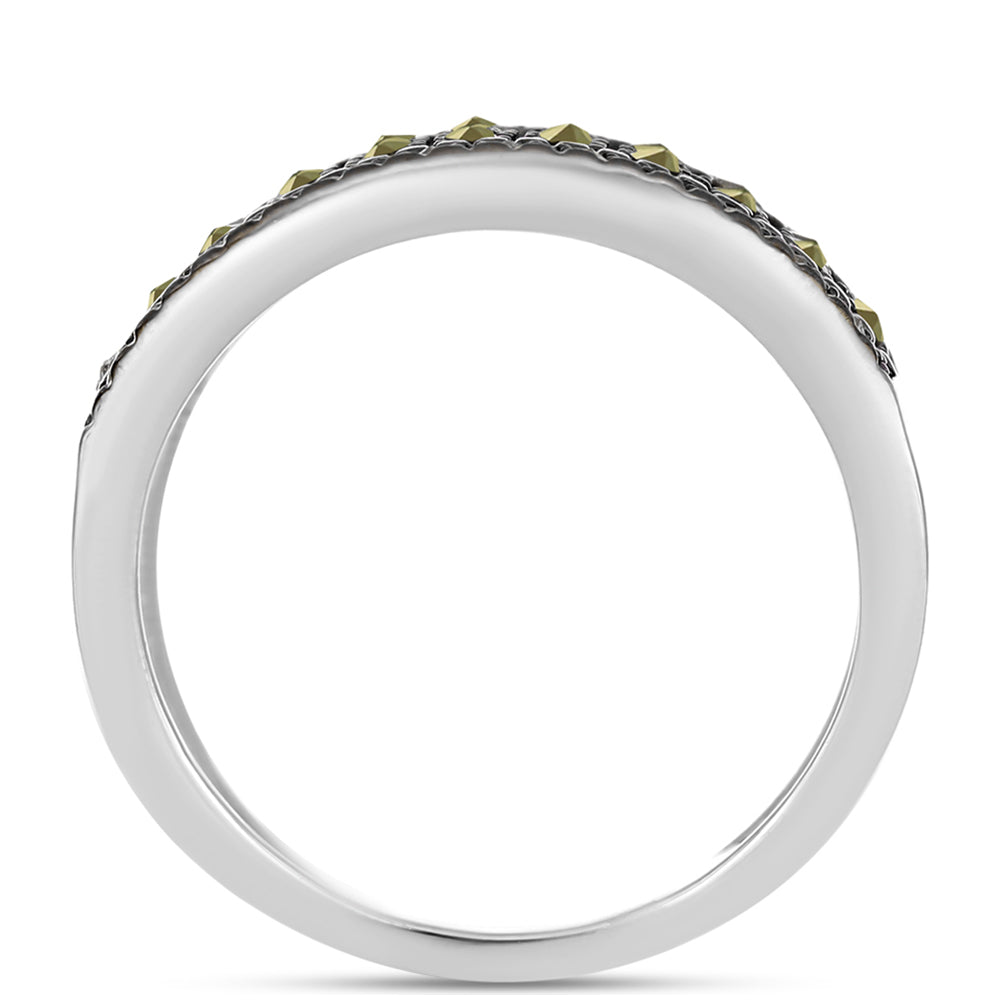 Anillo de Plata con Marcasita de Austria 2 