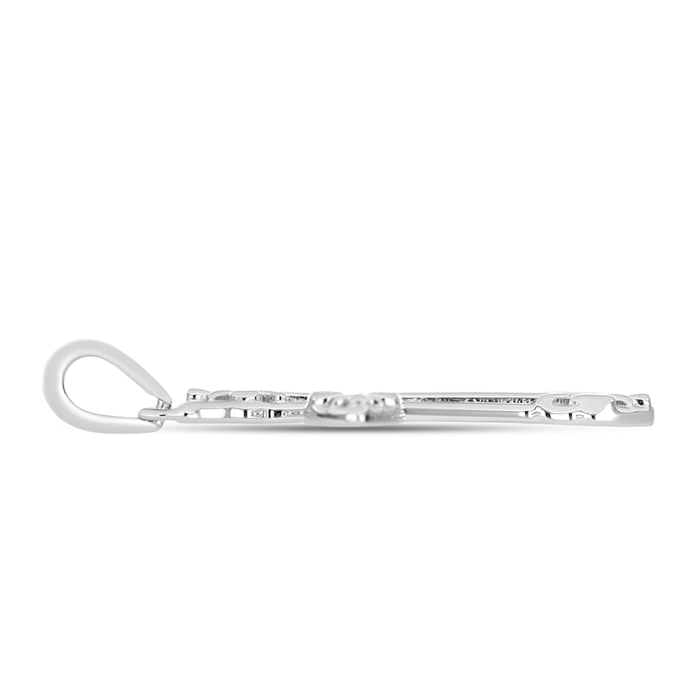 Cruz Colgante de Plata