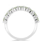 Anillo de Plata con Amatista Verde
