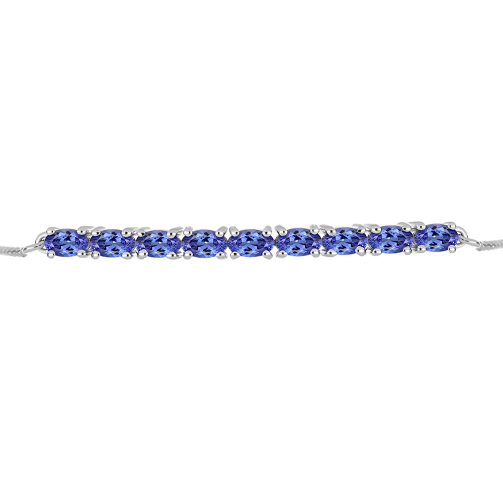Pulsera de Plata con Tanzanita 2 