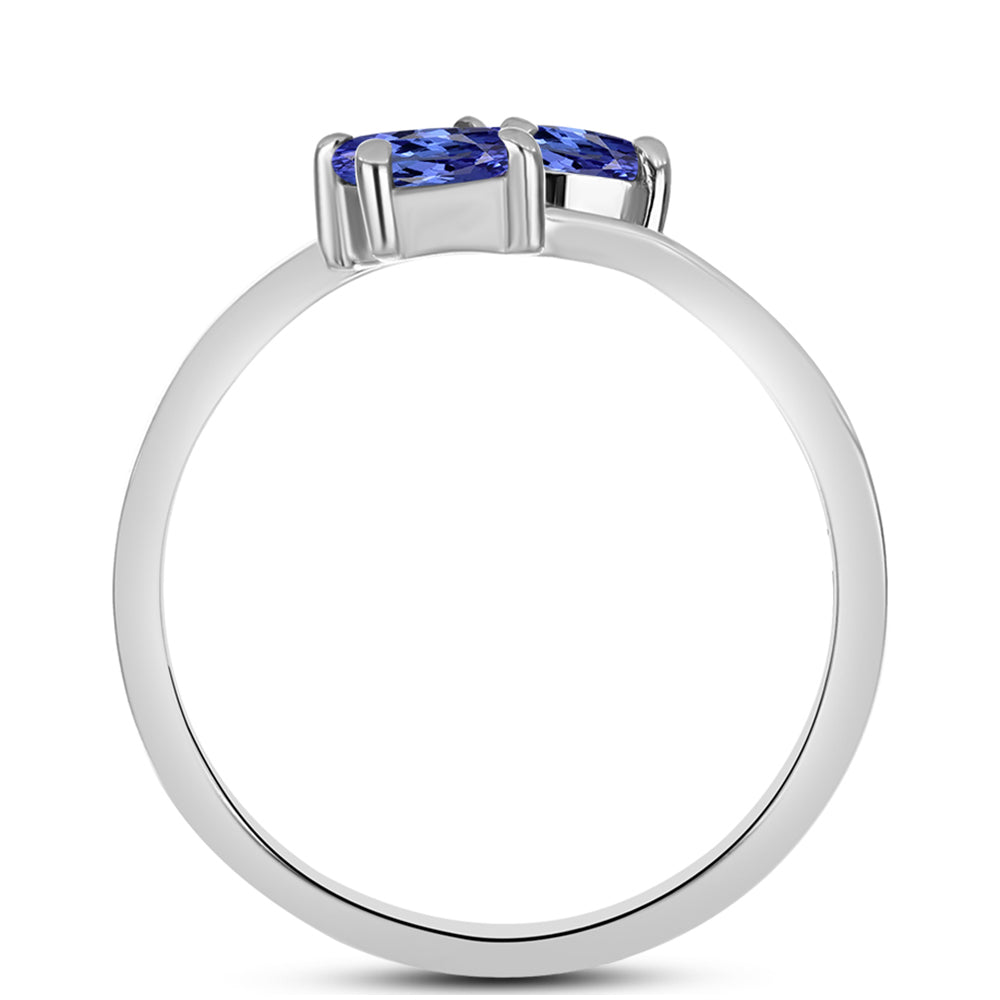Anillo de Plata con Tanzanita 2 