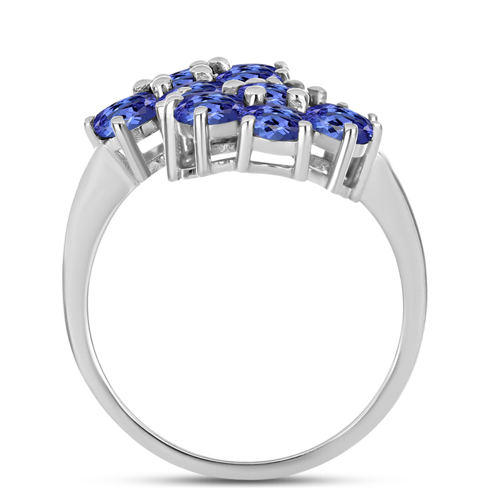 Anillo de Plata con Tanzanita 2 