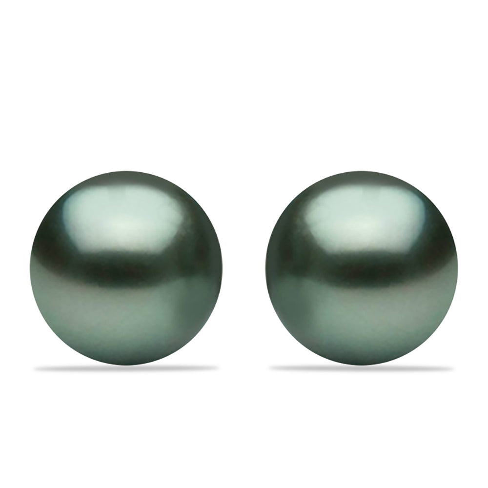 Conjunto de Plata Bañada en Oro con Perla de río Tahiti verde ilusión ( Collar +Pendientes +Pulsera ) 3 