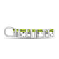 Colgante de Plata con Peridoto de Changbai