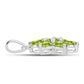 Colgante de Plata con Peridoto de Changbai