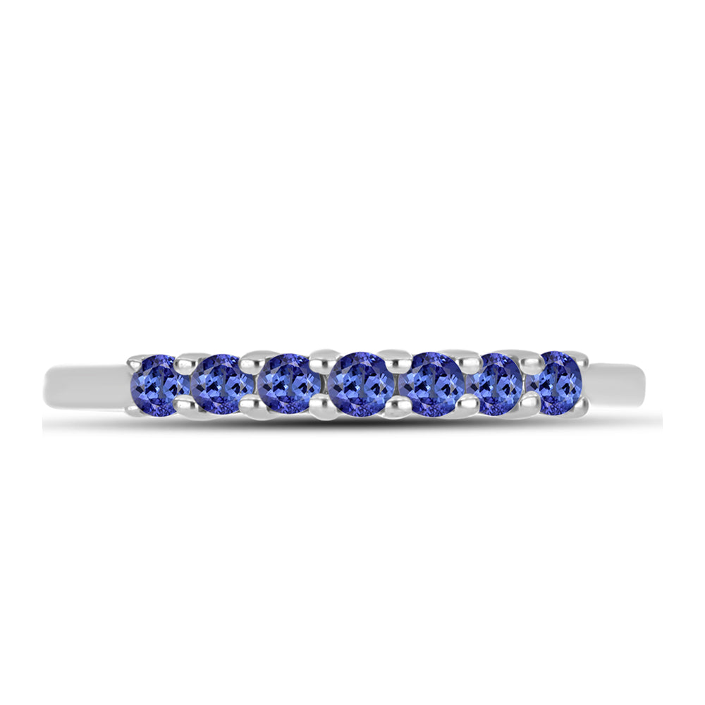 Anillo de Plata con Tanzanita AAA 1 