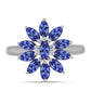 Anillo de Plata con Tanzanita AAA