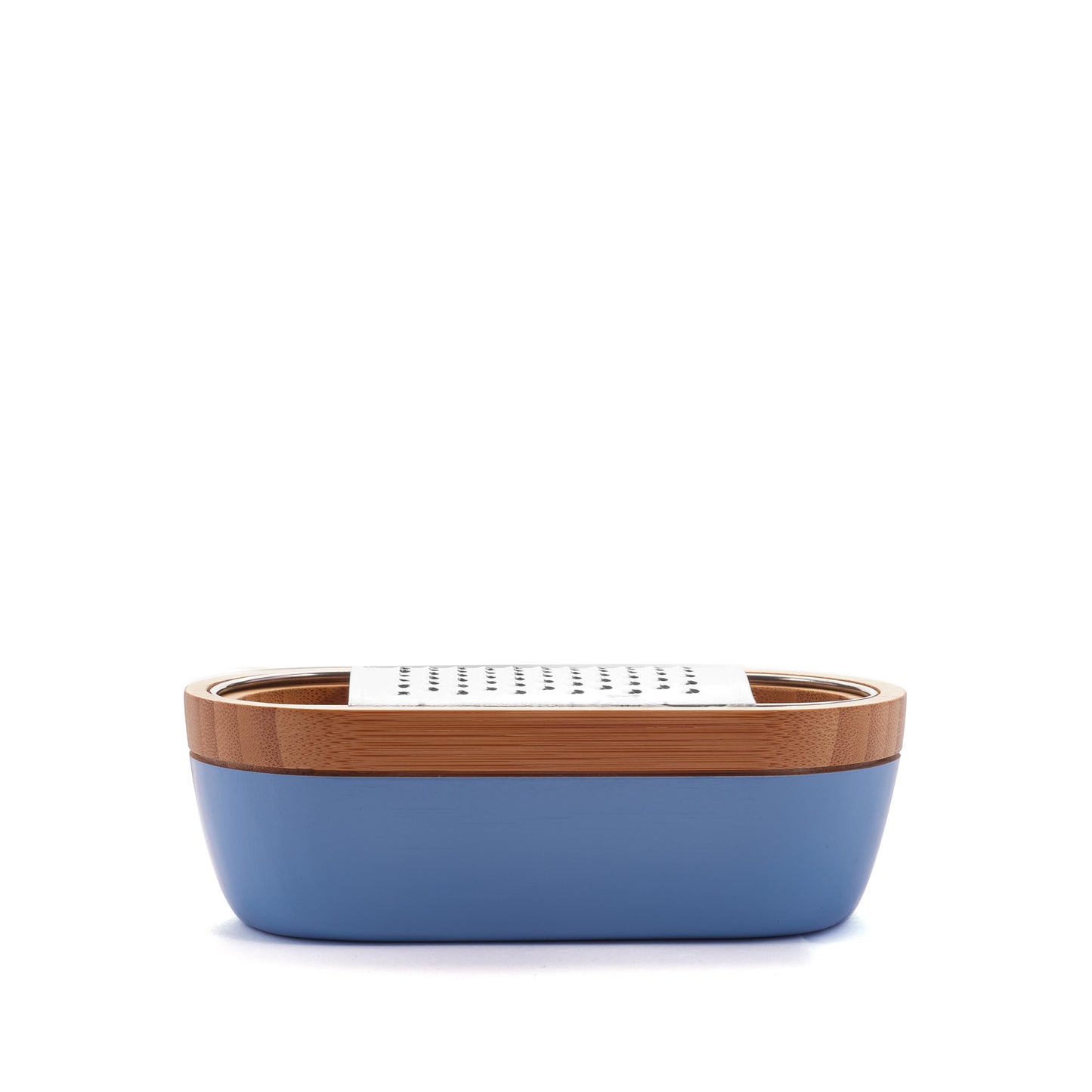 Rallador de especies con recipiente contenedor