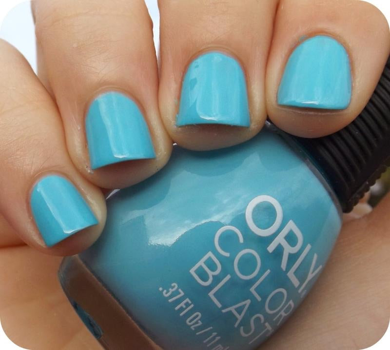 Esmalte de uñas Orly explosión de color, morado y cielo azul - 1+1 de REGALO - 2 x 11 ml 4 