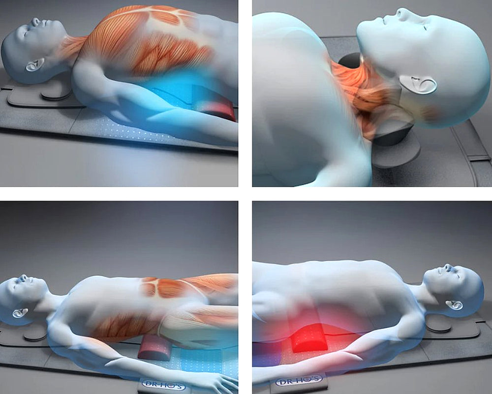 DR-HO’S MotionSolution: colchón para estiramiento y movilización de la columna vertebral.