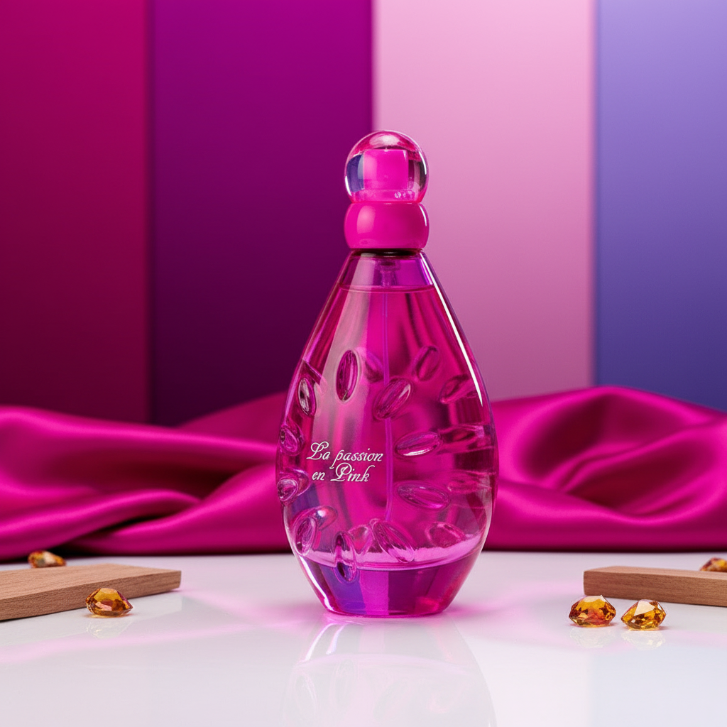 100 ml Eau de Parfum LA PASSION EN PINK Fragancia Floral Frutal para Mujer