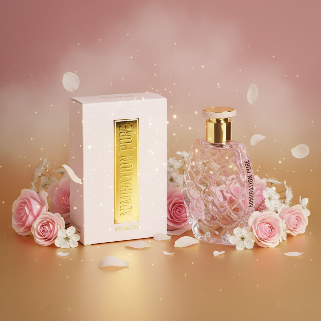 100 ml Eau de Parfume ADMIRATON PURE cu Arome Florale pentru Femei