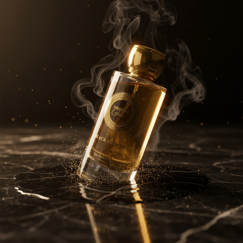 BLACK FLOWER 100ml EDP Fragancia unisex, sensual, dulce, retadora