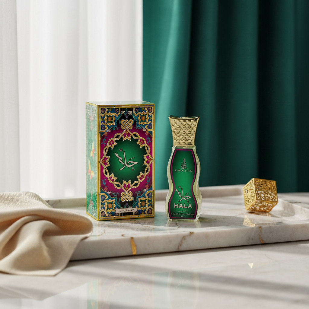 HALA 20 ml, perfume en aceite, fragancia floral afrutada para mujeres