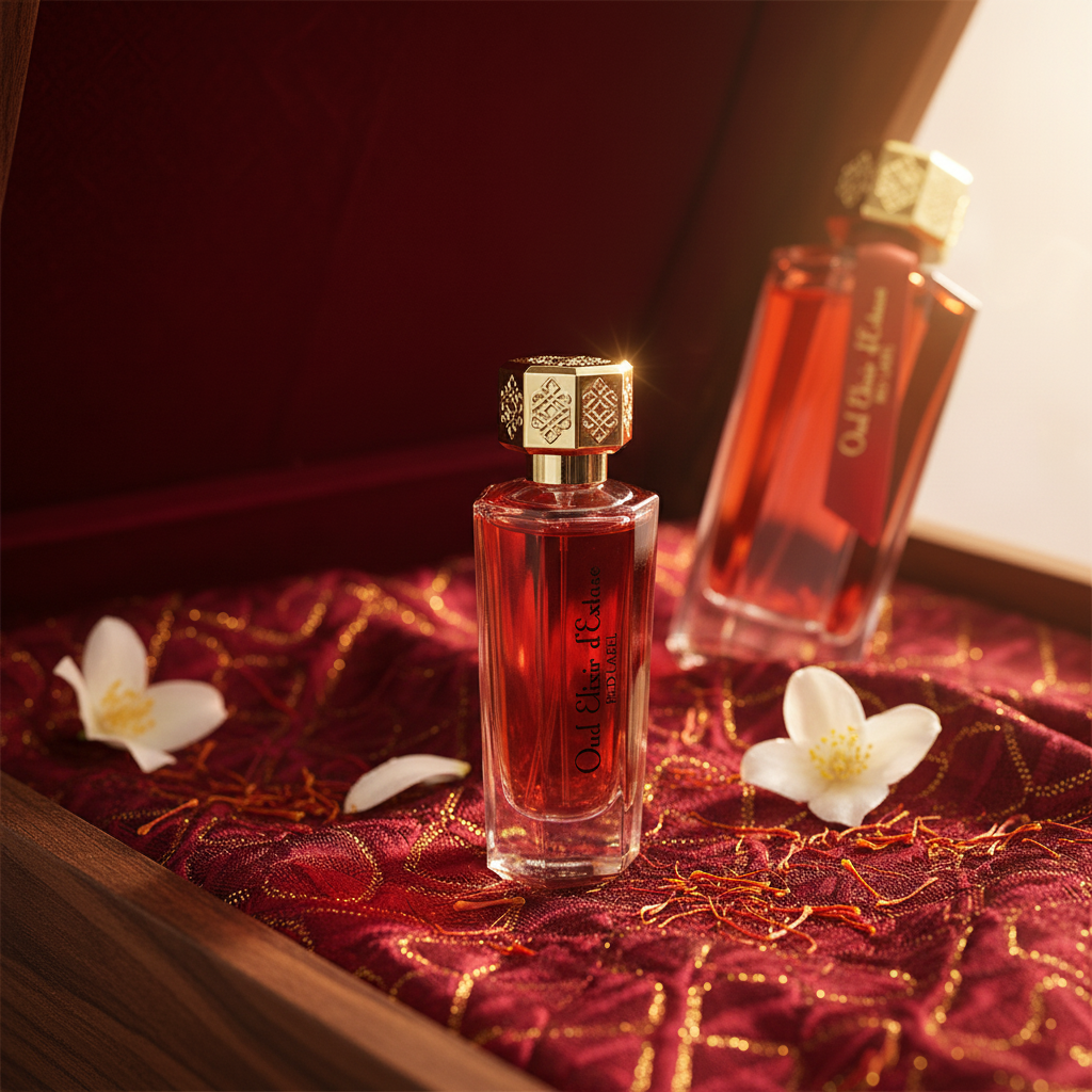 Linn Young EDP 100ml + 30ml "Oud Elixir Red" ámbar floral