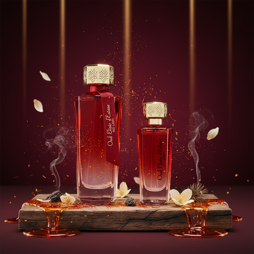 Linn Young EDP 100ml + 30ml "Oud Elixir Red" ámbar floral 9 