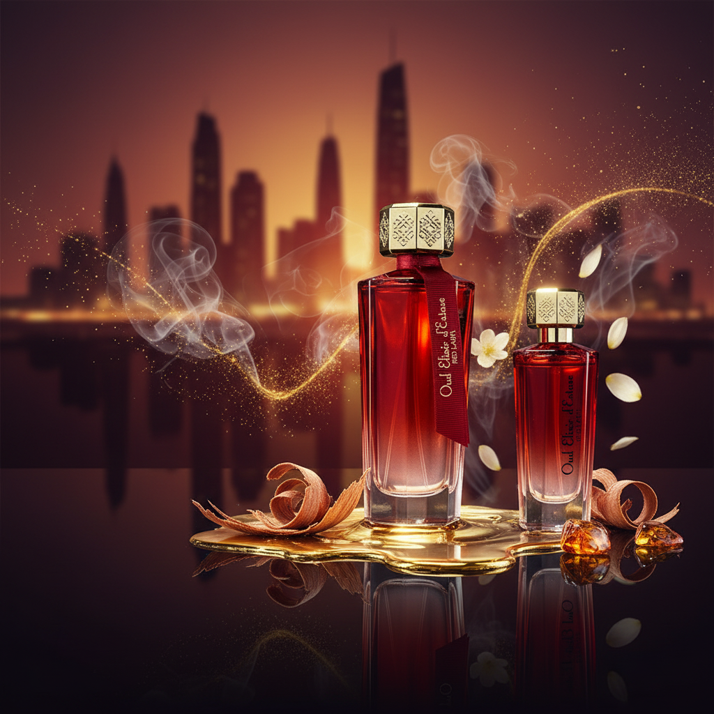 Linn Young EDP 100ml + 30ml "Oud Elixir Red" ámbar floral 10 