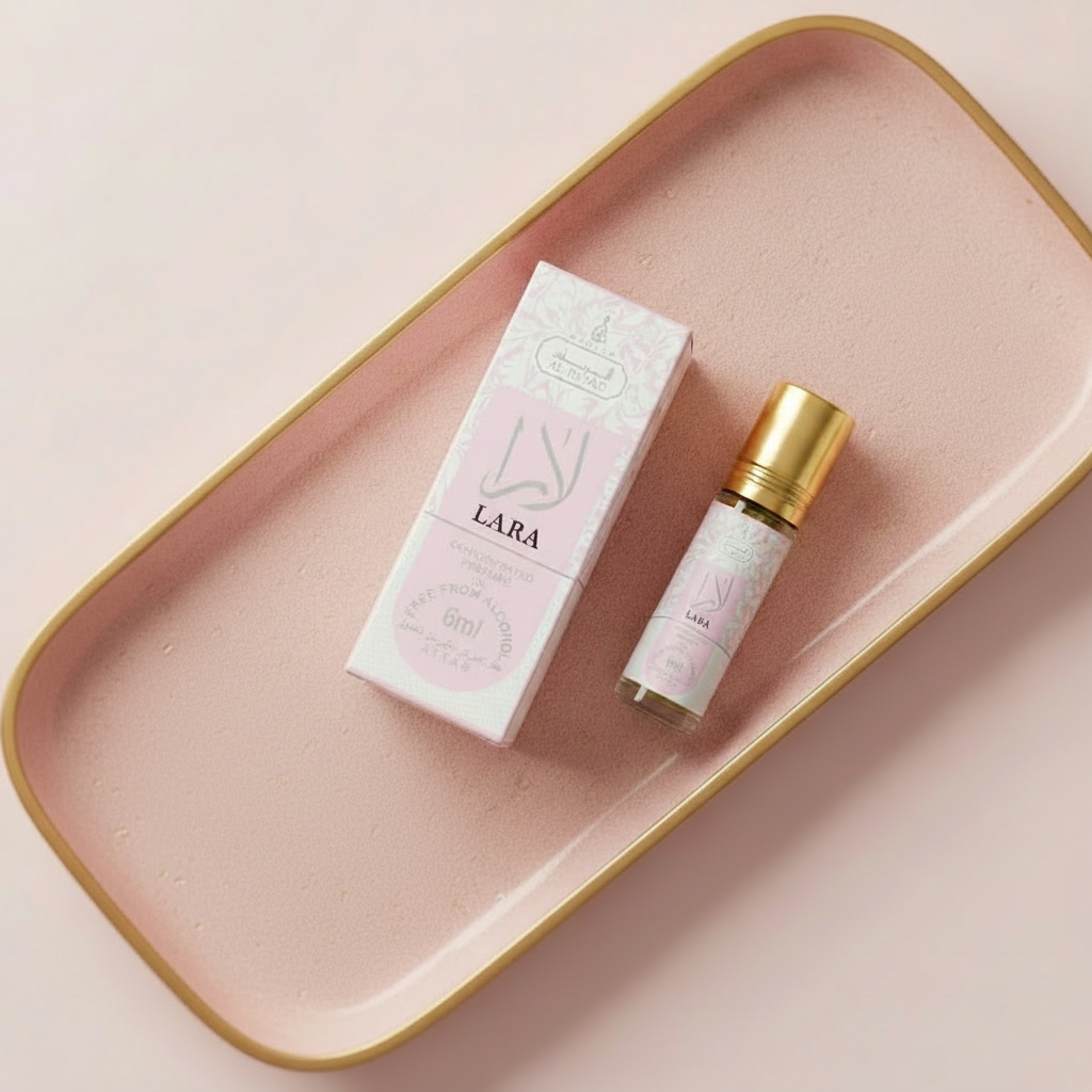 " Lara" perfume en aceite de 6 ml, fragancia oriental afrutada para mujeres 4 