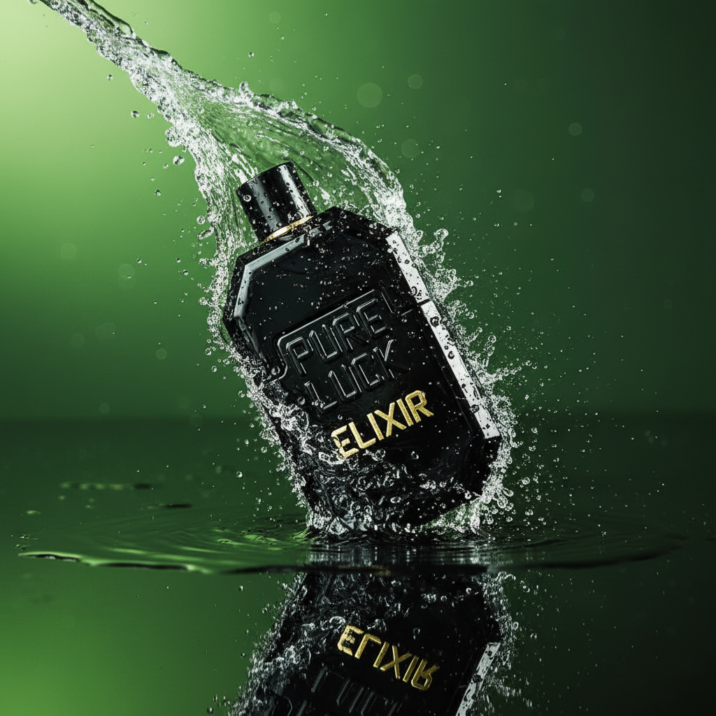 Linn Young EDT 100 ml "Pure Luck Elixir" – fragancia amaderada y aromática