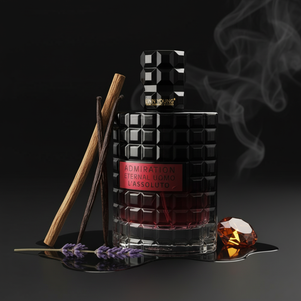 Linn Young EDT 100 ml "Admiration Eternal Uomo Intenso" – fragancia oriental y avainillada