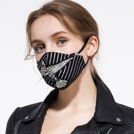 Mascarillas respiratorias de protección con Filtro de 7 piezas - Puede usar durante 7 meses!