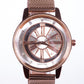 Rose alloy watch