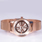 Rose alloy watch