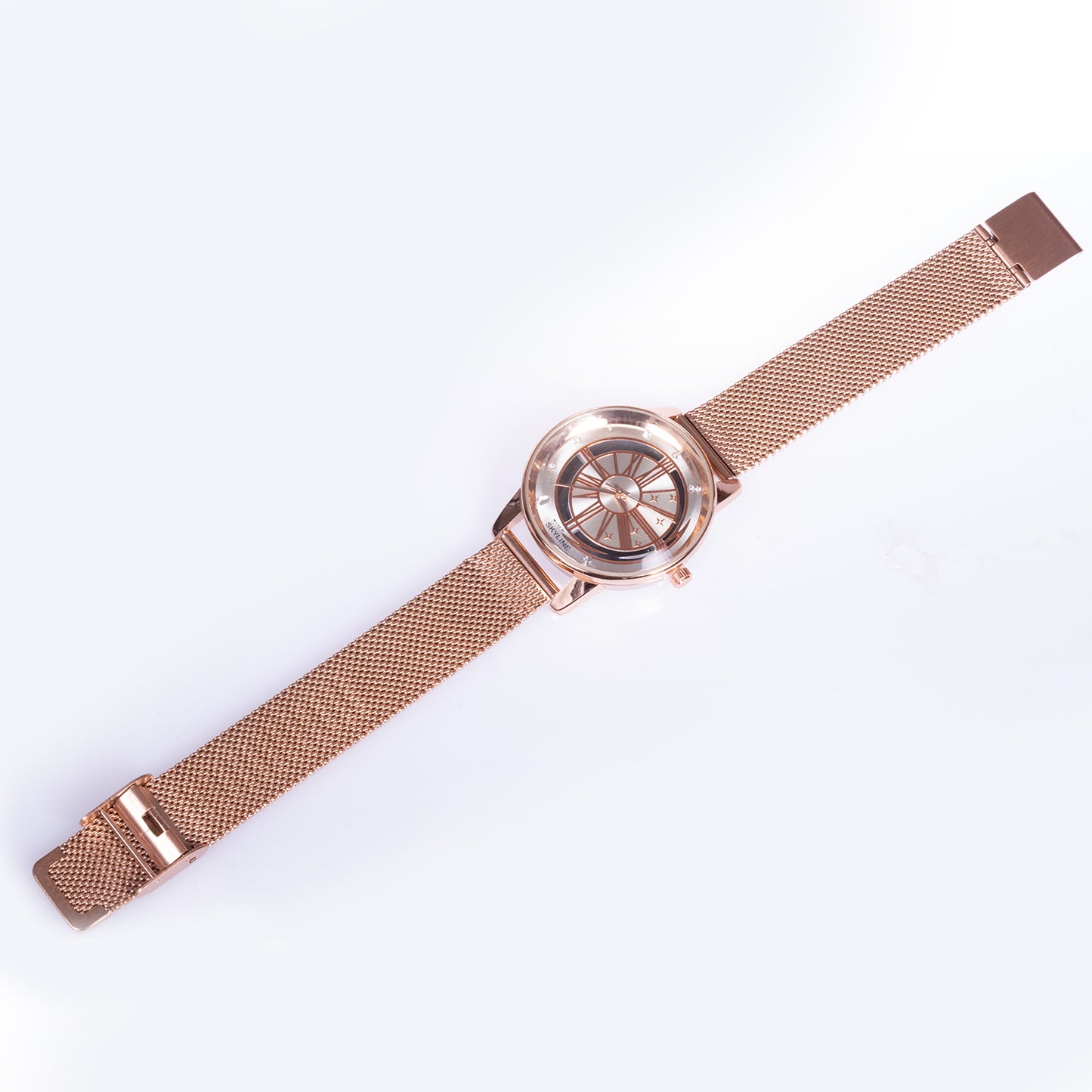 Rose alloy watch