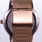 Rose alloy watch