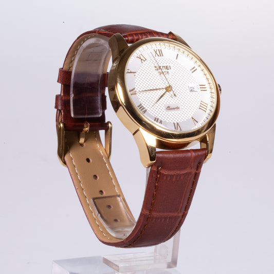 Reloj de moda para mujer con correa de cuero