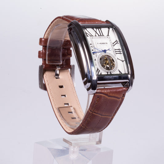 Reloj de moda para mujer con correa de cuero