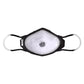 Mascarillas respiratorias de protección con Filtro de 7 piezas - Puede usar durante 7 meses!