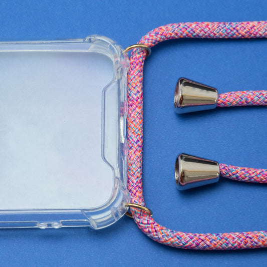 La funda para móvil HMH es transparente con múltiples collares para los móviles Samsung