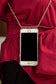 La funda para móvil HMH es transparente con múltiples collares para los móviles Samsung