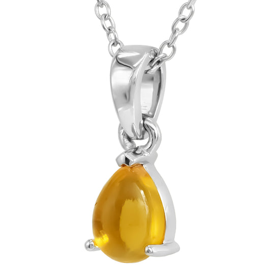 Colgante de Plata con Cuarzo de La Toscana