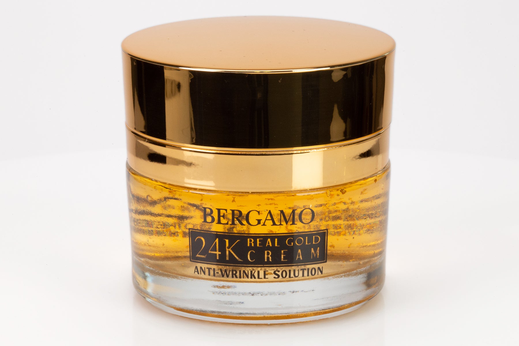 BERGAMO 24K REAL GOLD Set de cuidado de la piel antienvejecimiento 7 