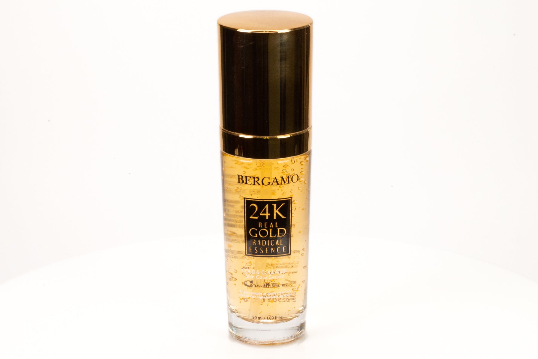 BERGAMO 24K REAL GOLD Set de cuidado de la piel antienvejecimiento 8 