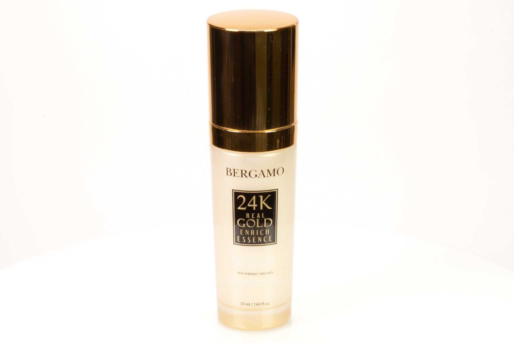 BERGAMO 24K REAL GOLD Set de cuidado de la piel antienvejecimiento 9 