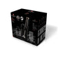 Berlinger Haus - Juego de batidora de mano y picadora de 5 piezas con soporte, colección Black Rose