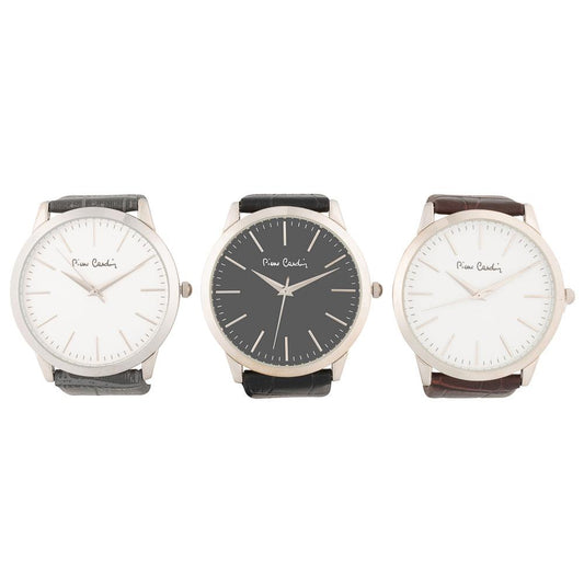 Set Pierre Cardin de 3 relojes de pulsera UNISEX